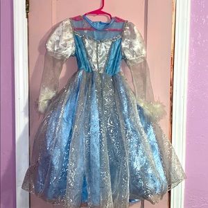 Blue princess dress